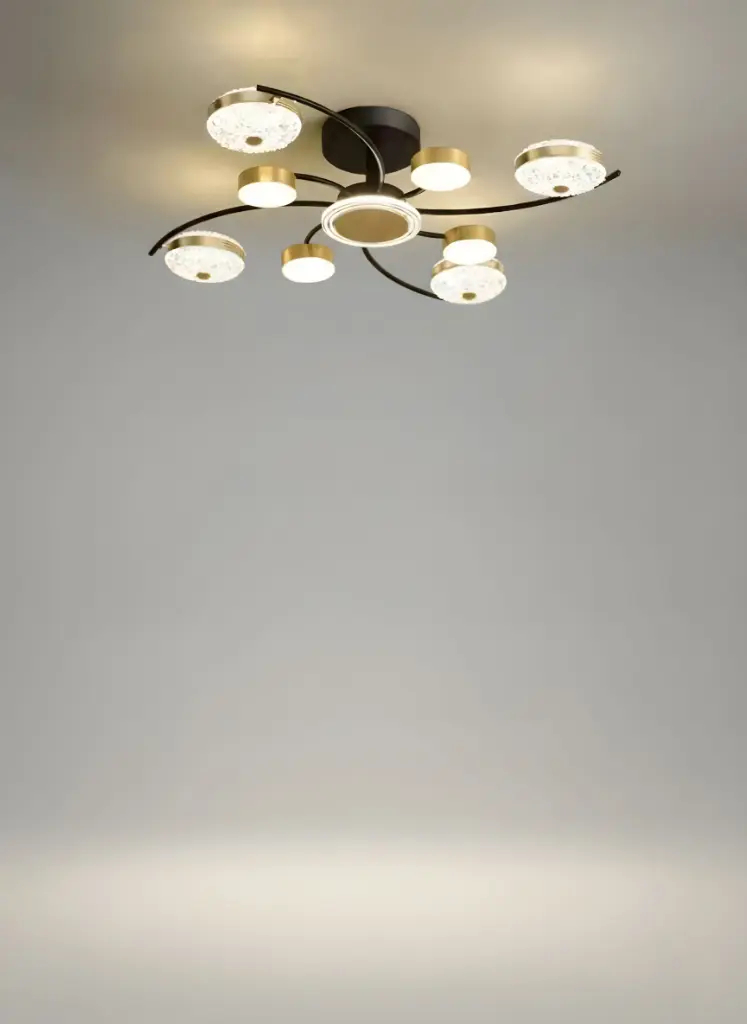 [AN-MK 19/4+4] "Vortex Grande" LED Ceiling Light