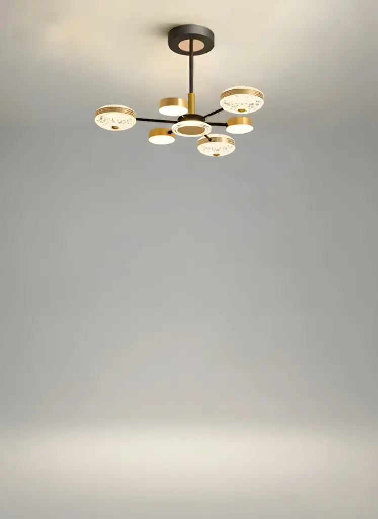 [AN-MK 20/6] "Stellar Balance" Linear 6-Arm LED Fixture