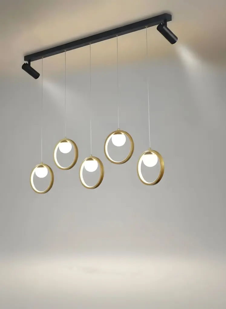 [AN-MK 30/5+2] The Grand Halo Multi-Pendant Suite