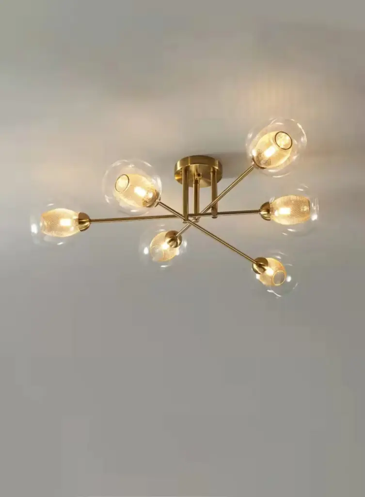[AN-MK 42/6] The Bronze Astral Statement Flush Mount