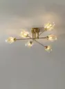 The Bronze Astral Statement Flush Mount