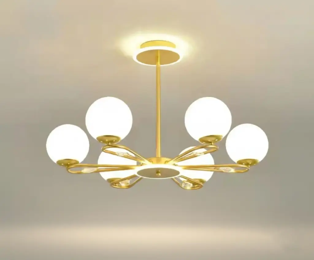 [AN-MK 44/6] The Golden Petal Statement Chandelier