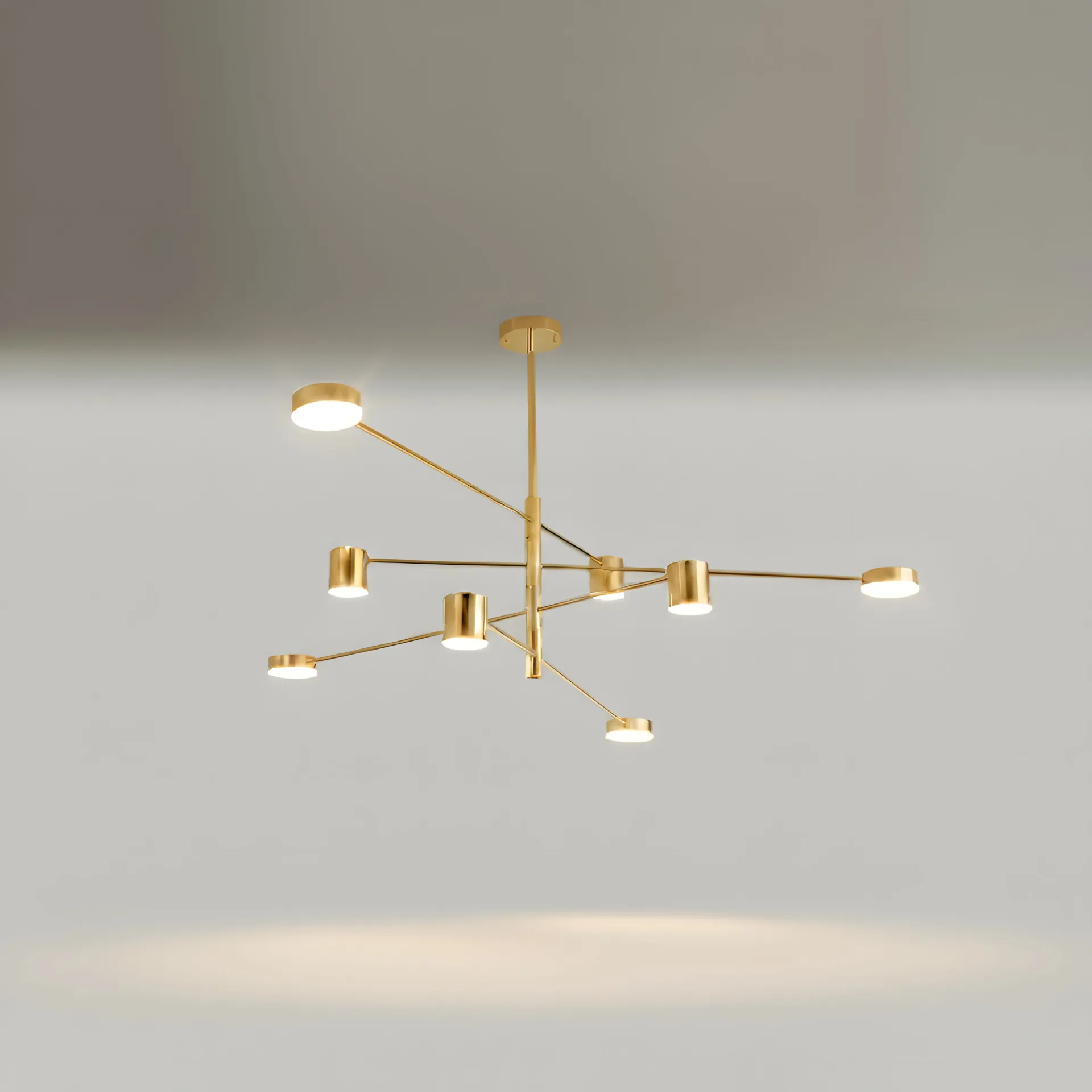 The Aurelia Grand Geometric Chandelier