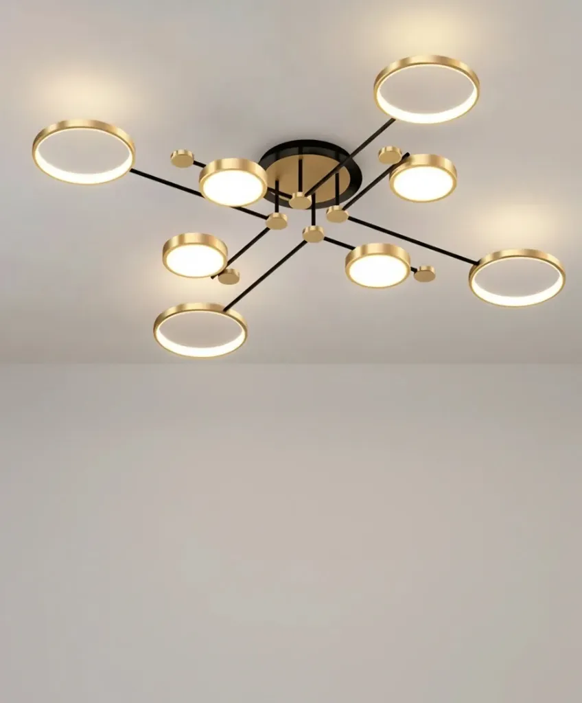 [AN-UR 08/GD] The Grand Orbital Halo Flush Mount