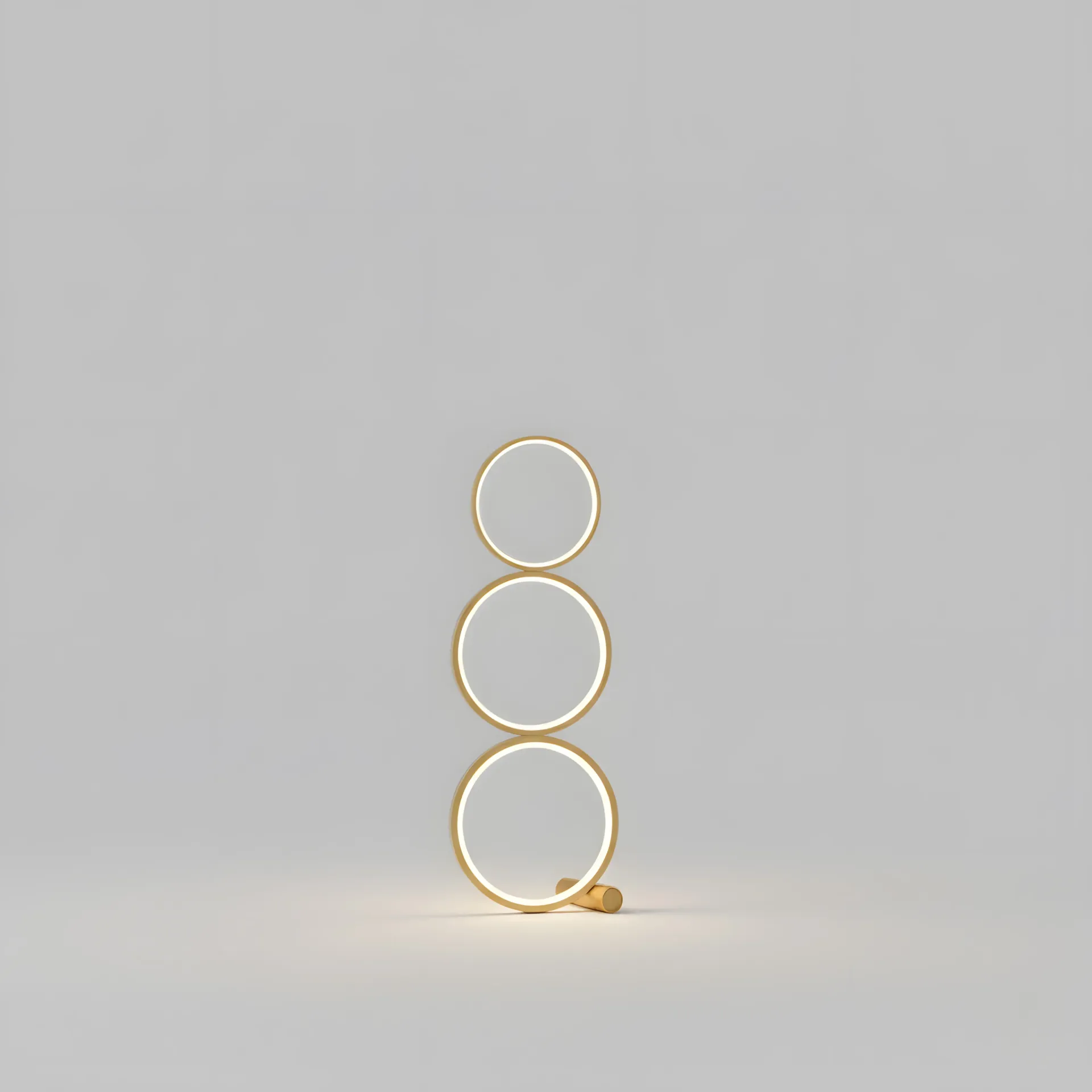[AN-UR 96GD] The Gold Halo Sculptural Lamp