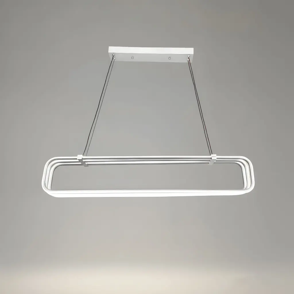 [AN-UR 245PSV] Modern Triple Oval LED Pendant Light