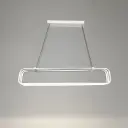 Modern Triple Oval LED Pendant Light